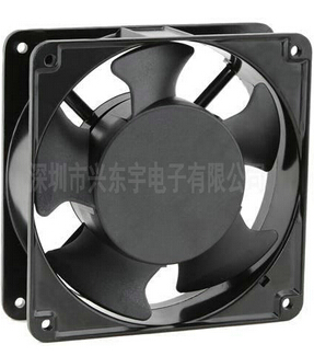 葉片旋動，對交流風機的作用
